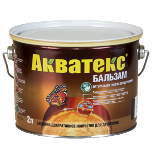 Акватекс-бальзам (натуральное масло для древесины.) 0,75л.ДУБ